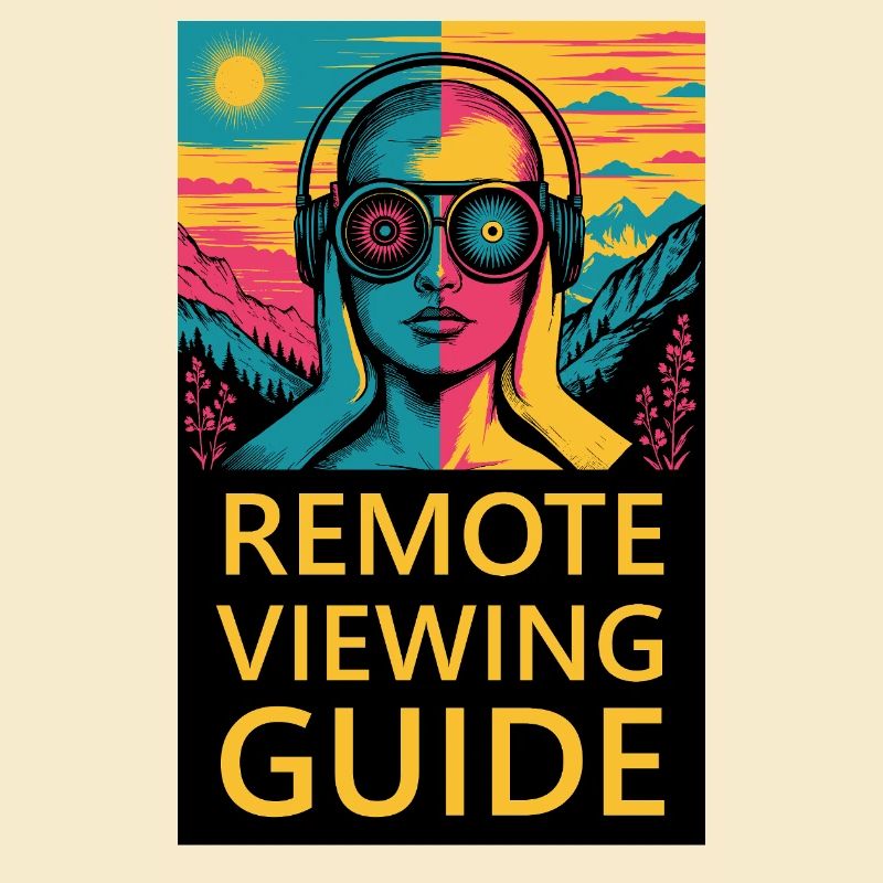 Remote Viewing Guide – Psychedelischer Kopf