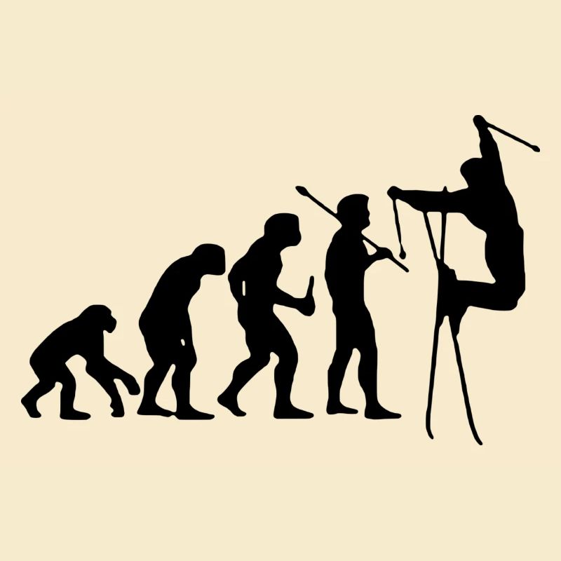 Evolution ski t-shirt