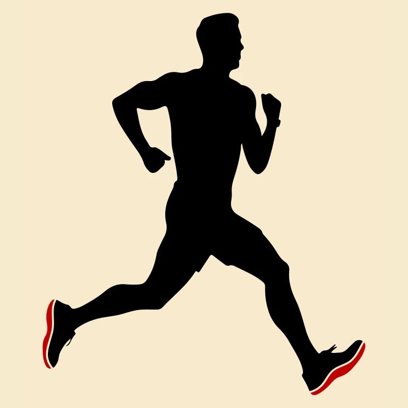 Running Marathon Man Icon
