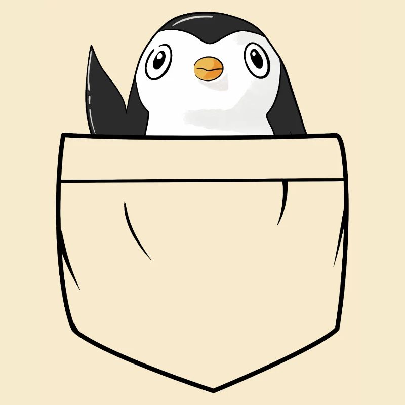 Pinguin Täschchen