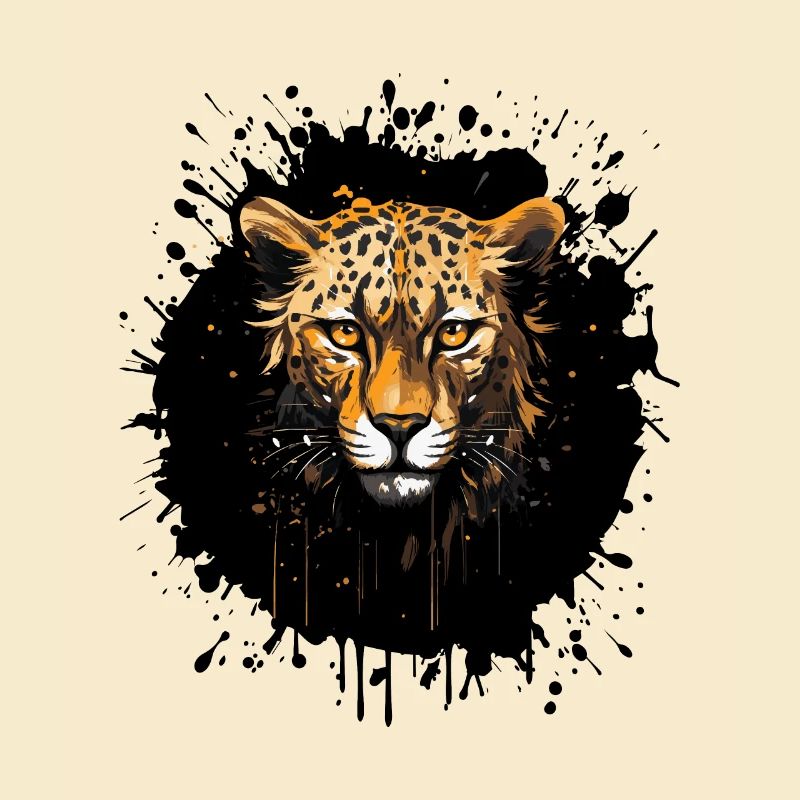 Portrait de guépard