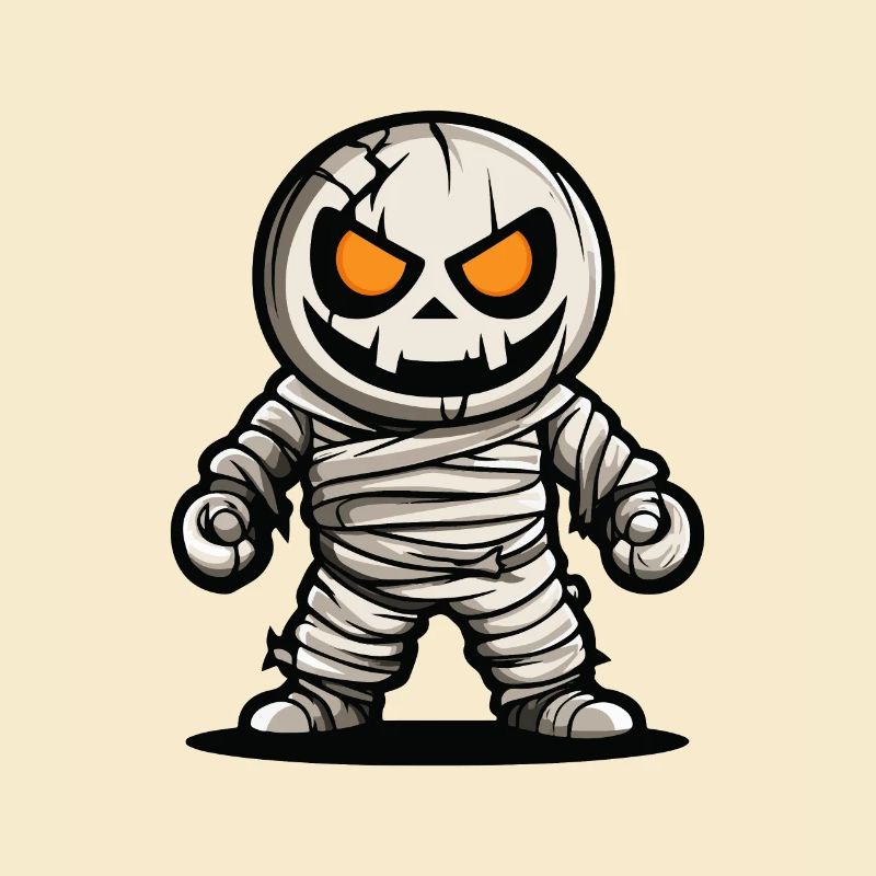 Mumie Halloween Comic