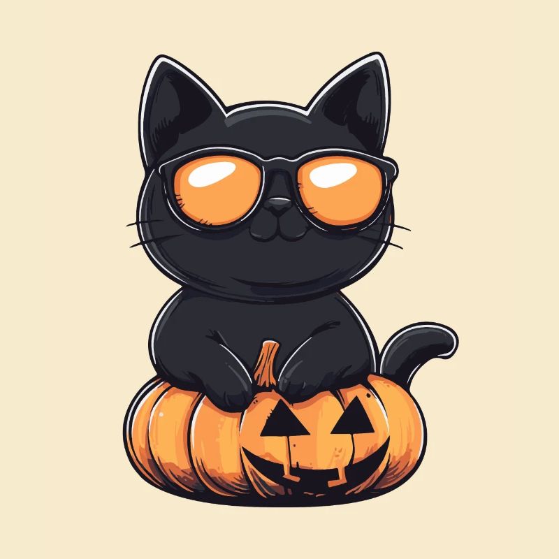 Chat Halloween Chat Cool