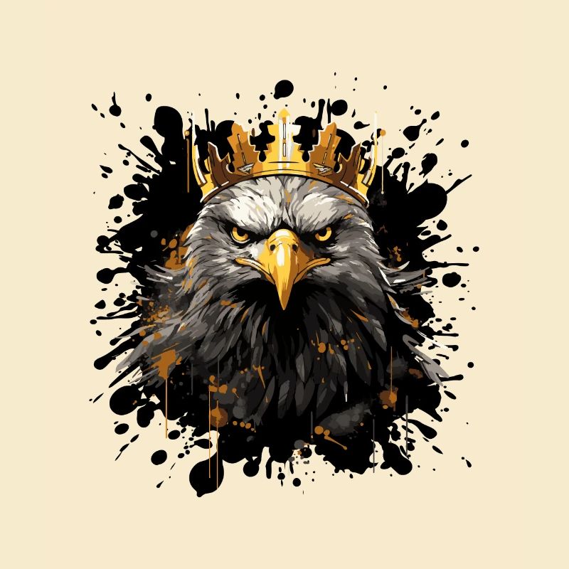 Eagle Head Portrait Crown