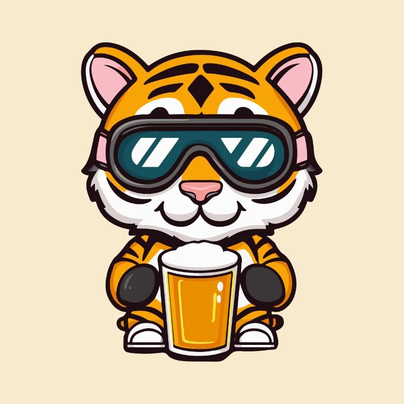 Tiger Ski Beer