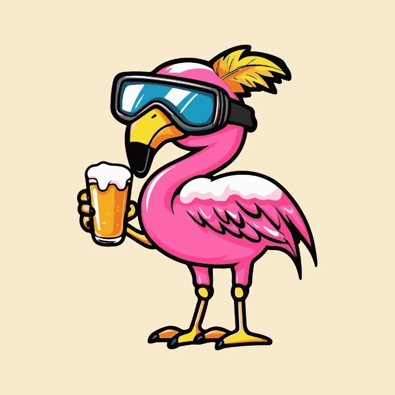 Flamingo Ski Bier