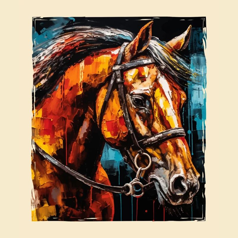 Portrait de cheval