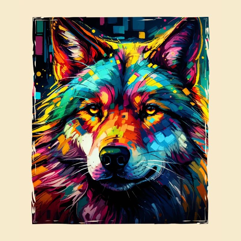 Wolf Porträt