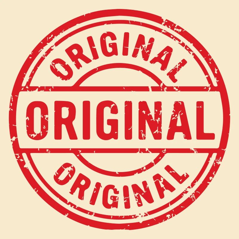 Original Stamp logo. Original Rubber Stamp design