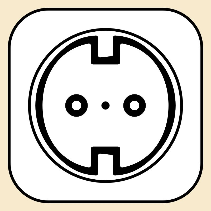 Electrical Socket Symbol Electrician