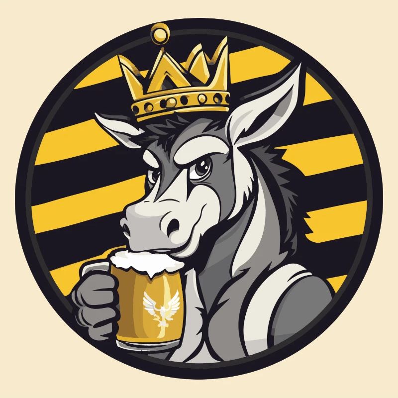 Esel Bier Comic
