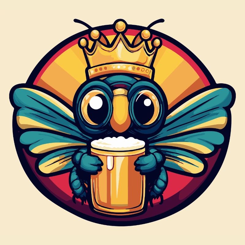 Libelle Bier Comic