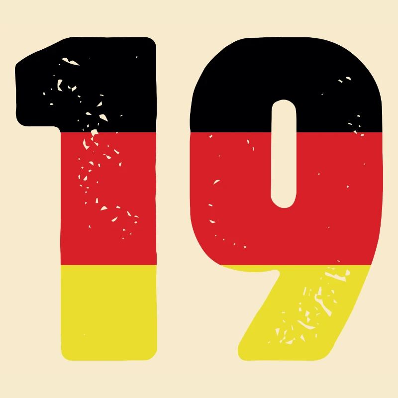 19 Number Jersey Germany