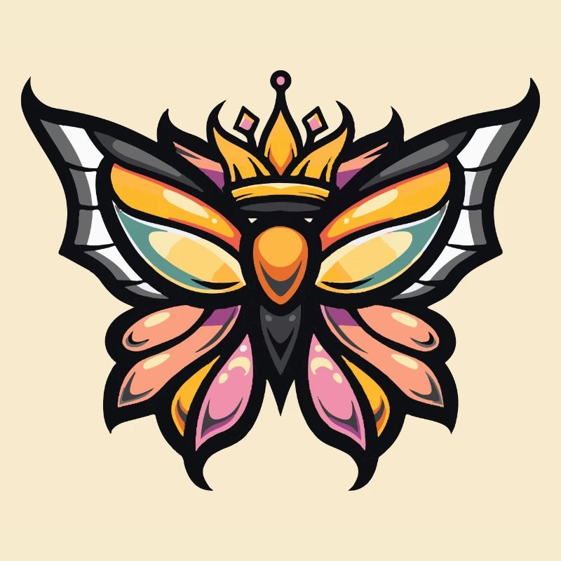Butterfly Comic Crown