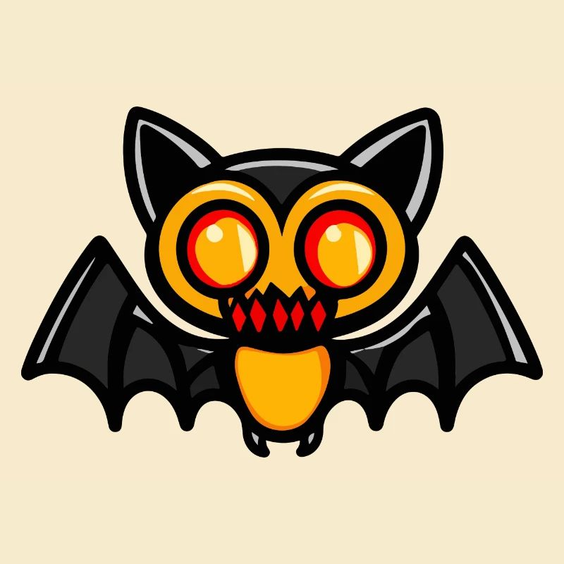 Bat Halloween Funny