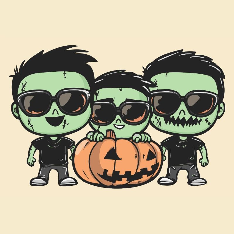 Zombies Halloween Cool