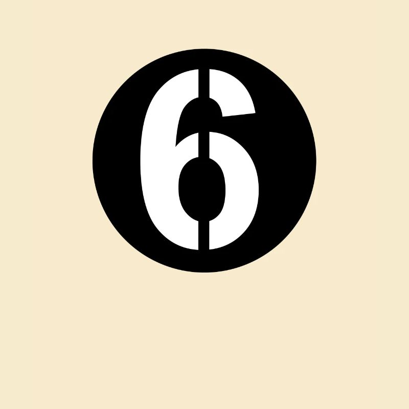 Blechroller Startnummer 6