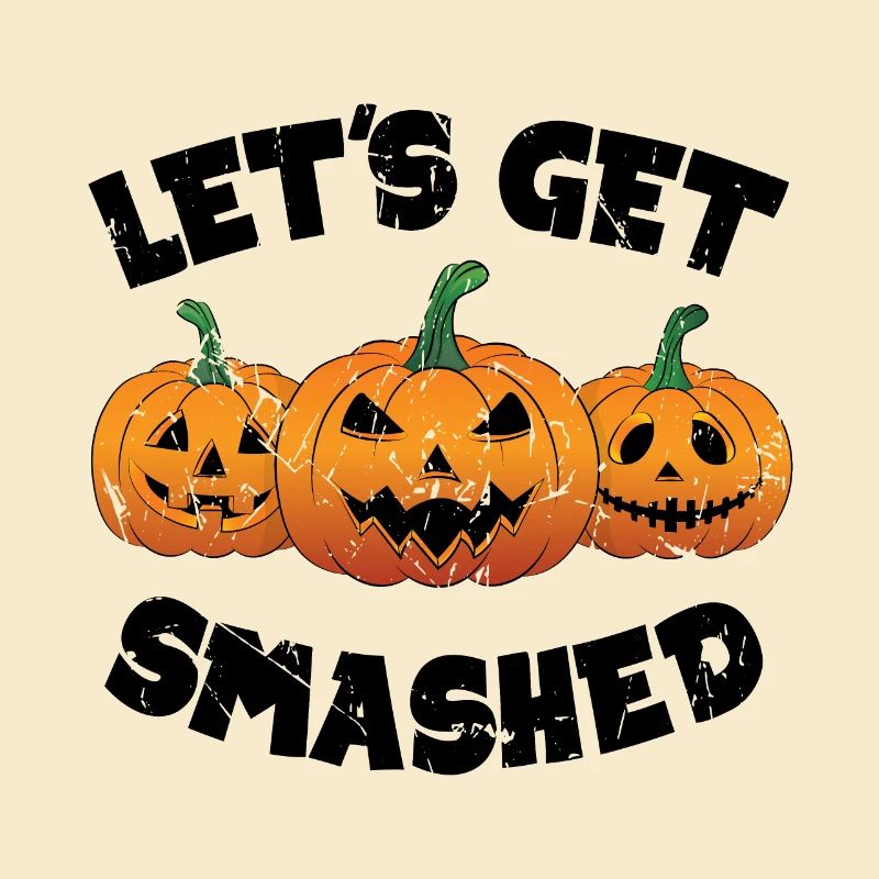 Let's Get Smashed Pumpkin