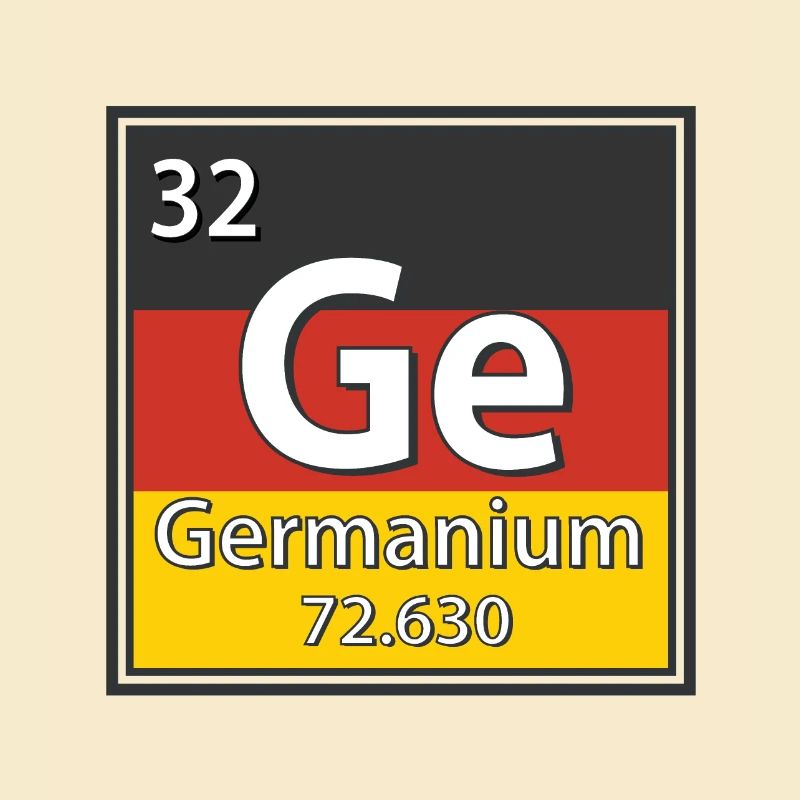 Tableau périodique des éléments germanium