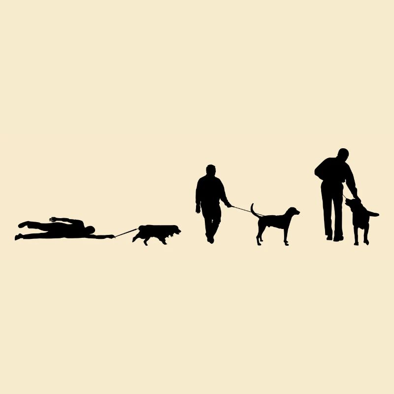 Gassi gehen Hund Evolution