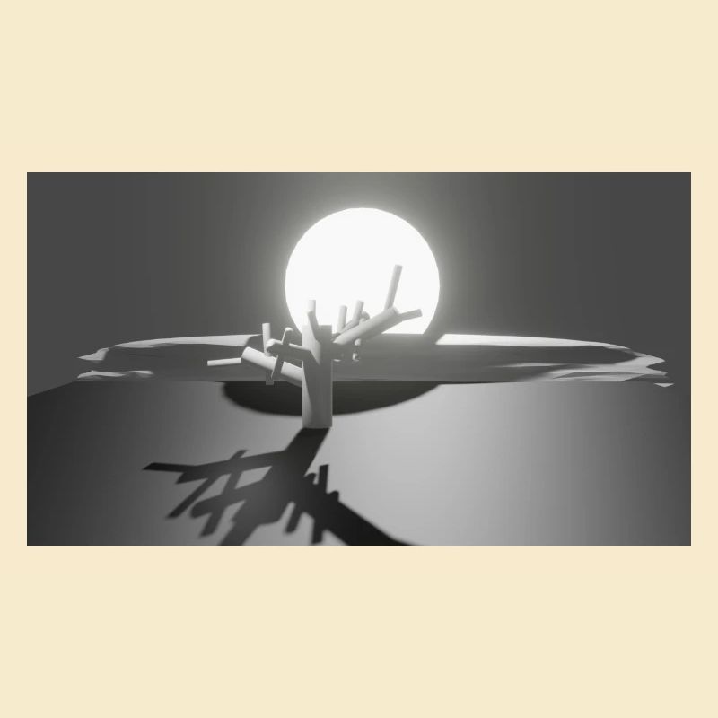 Sun and Tree