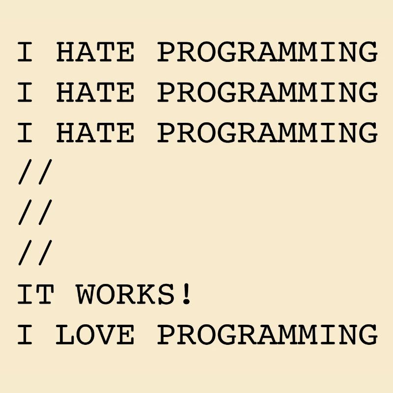 I Hate Programming