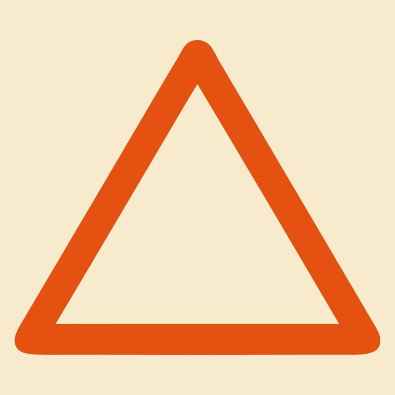 empty triangle panel add text