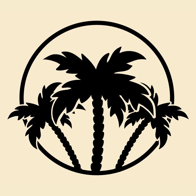 palms icon circle