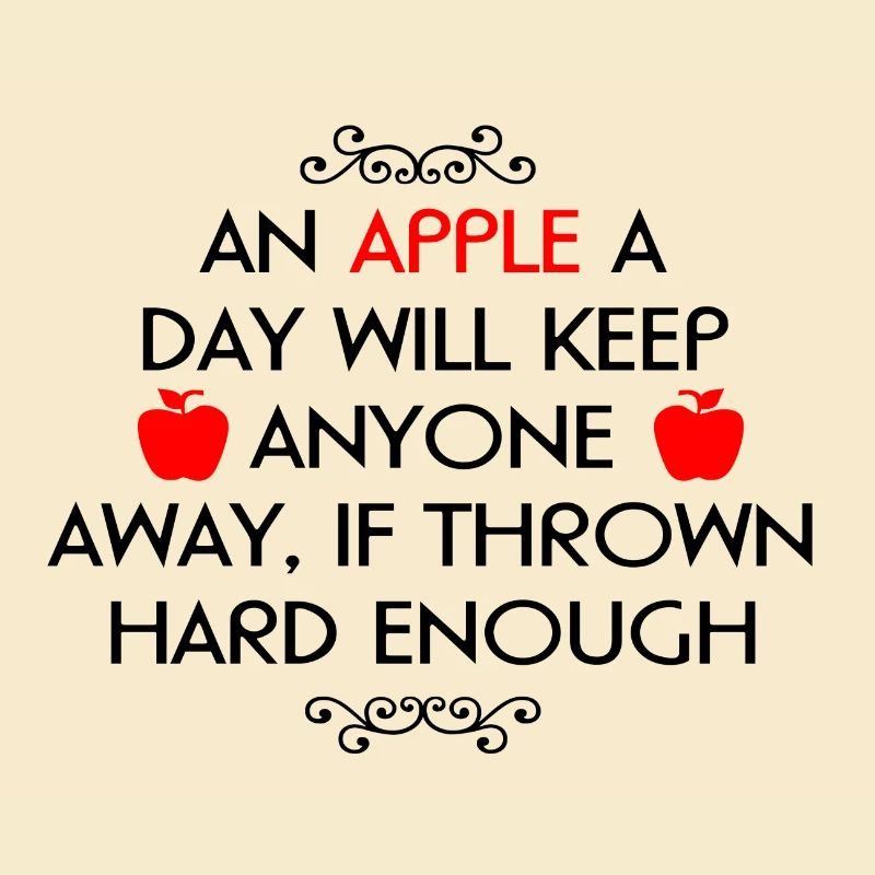 Apfel Zitat