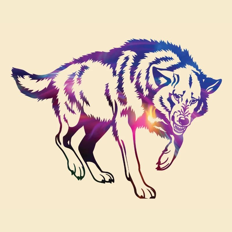 bad wolf gradient pattern