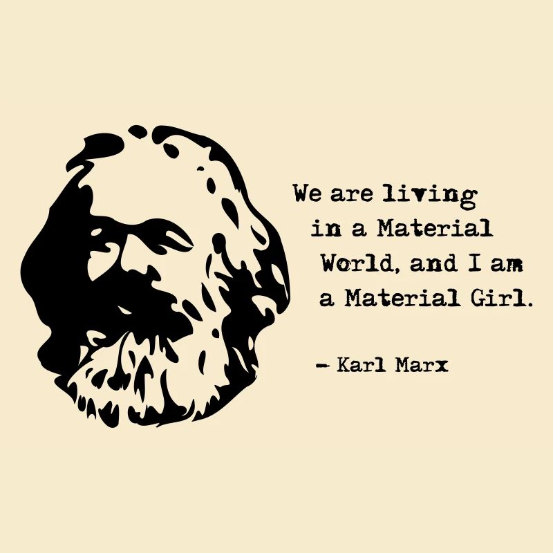 Cri drôle de Karl Marx, communisme