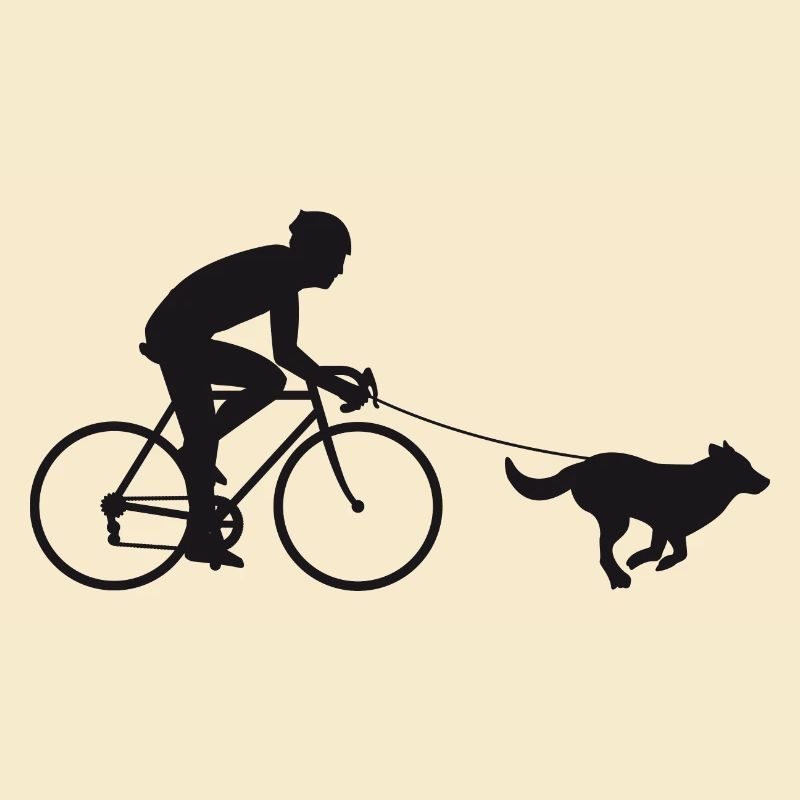 Fahrrad mit Hund