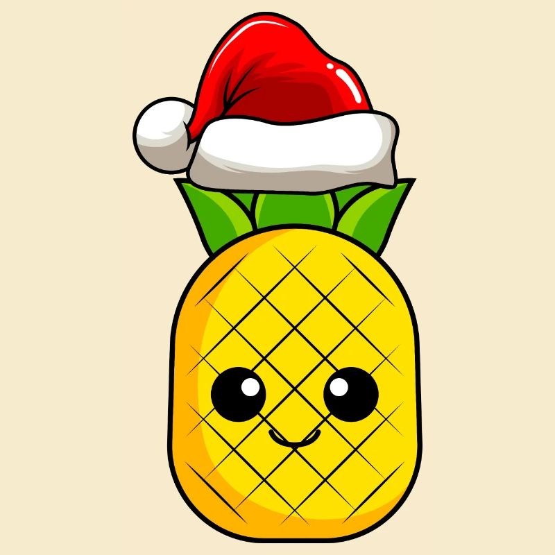 Pineapple Christmas Comic Xmas