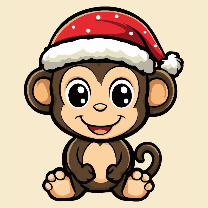 Monkey Christmas Christmas