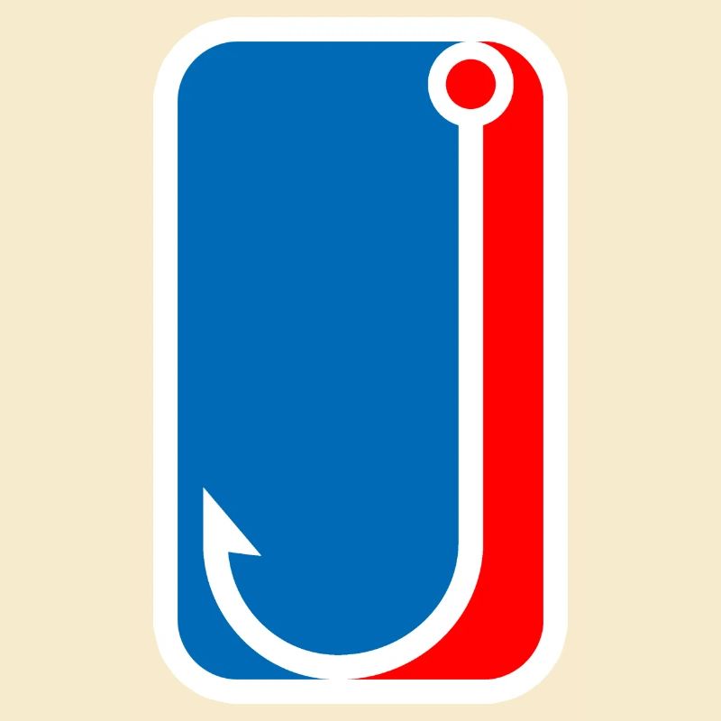 hameçon de pêche logo de pêche