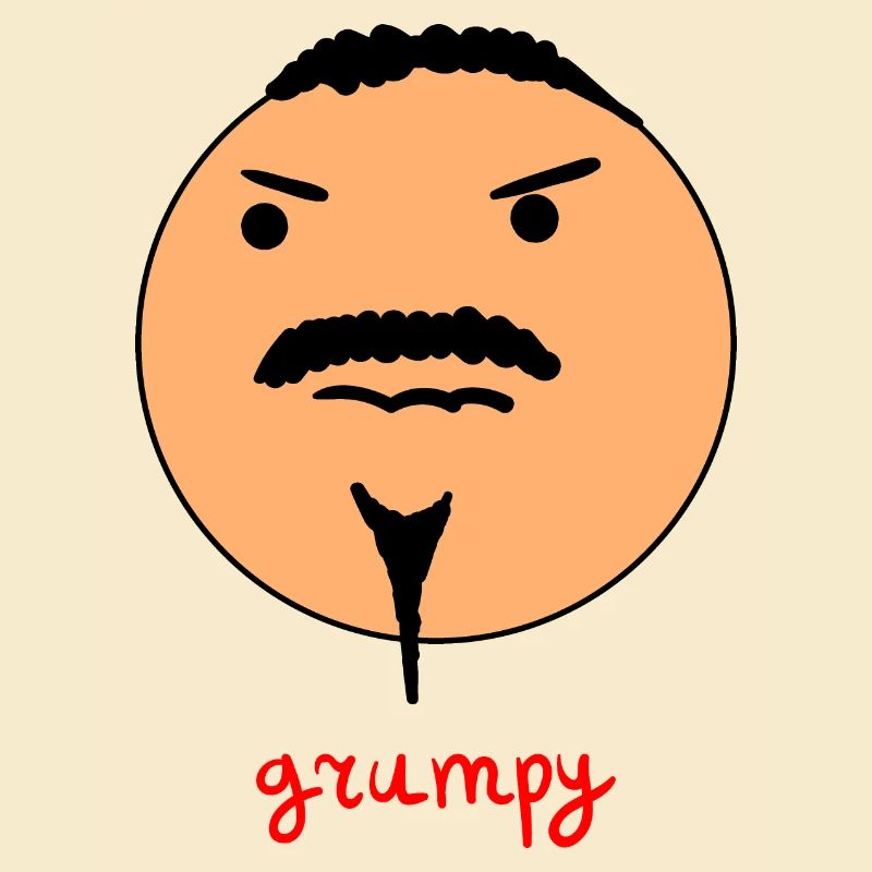 / grumpy