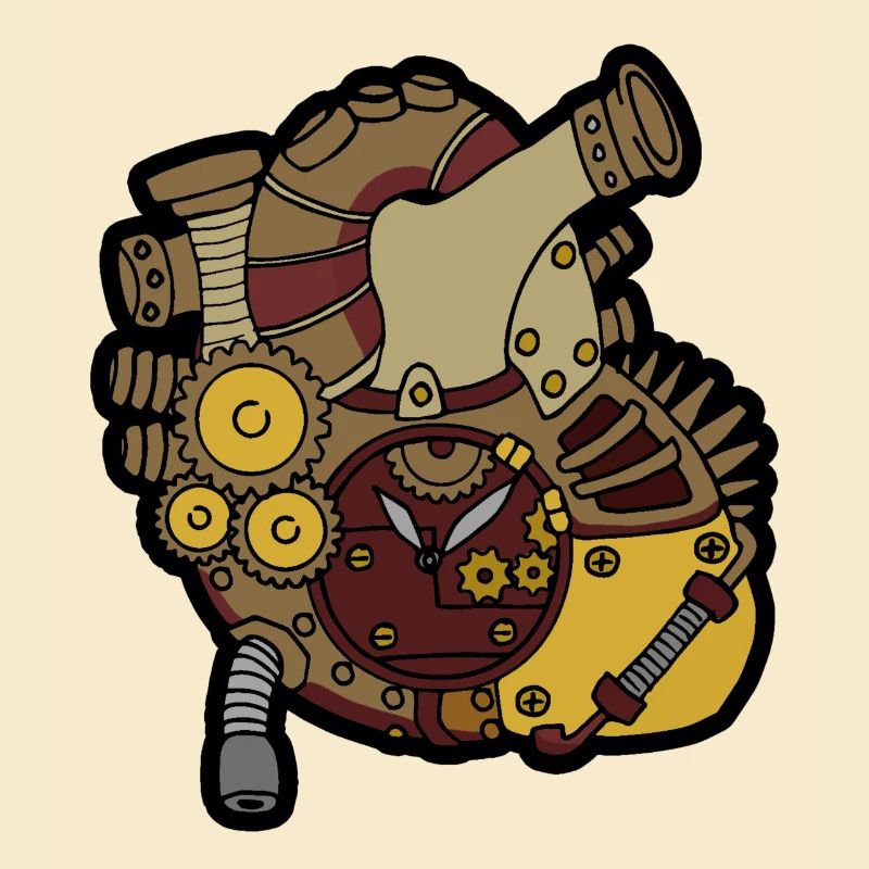 Steampunk Herz