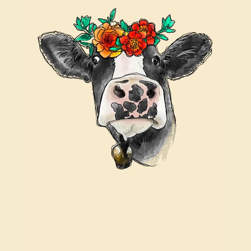 Vache aquarelle