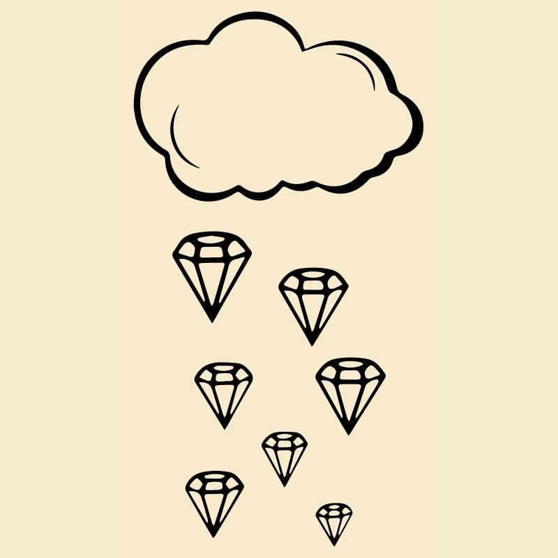 Diamond rain diamonds clouds