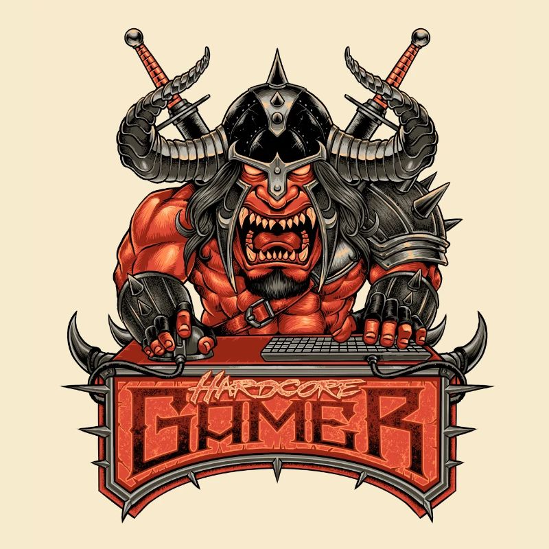 Nerd Gamer Designs MOAB Sword Devil Dämon Fighter