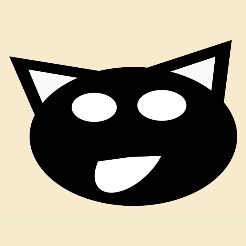 die schwarze Katze