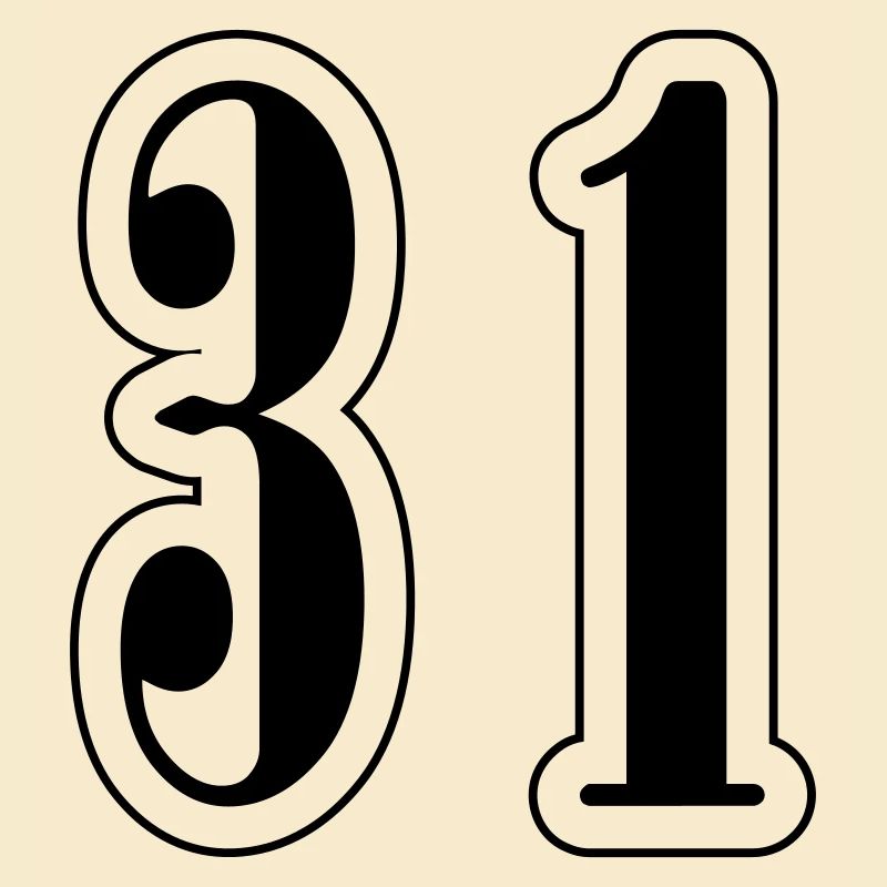31 Symbole numérique