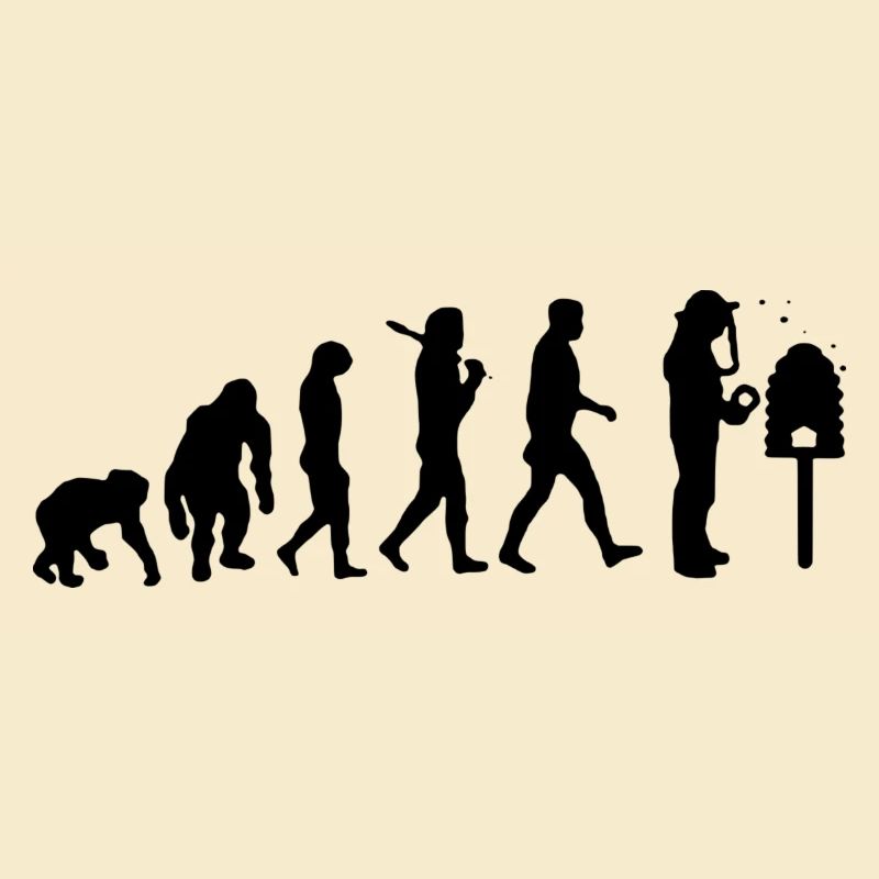 Evolution beekeeper t-shirt