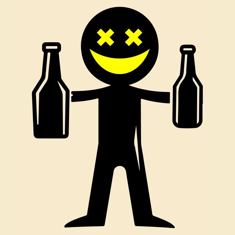 Strichmännchen Bier