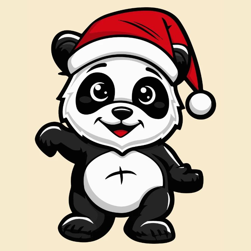 Panda Weihnachten