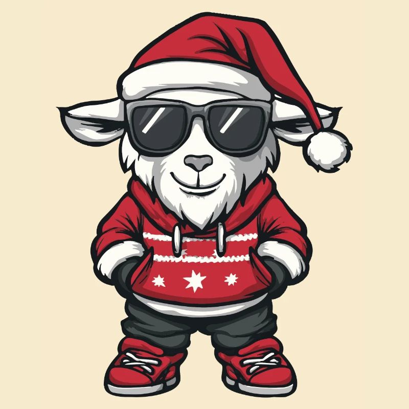 Noël de la chèvre Noël