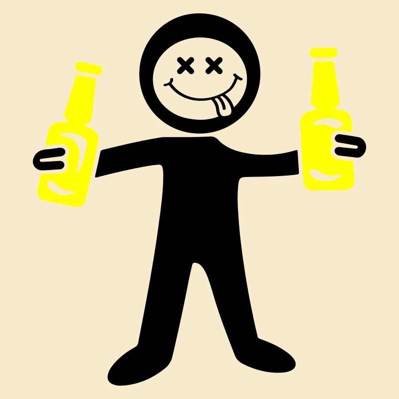 Bier Strichmännchen