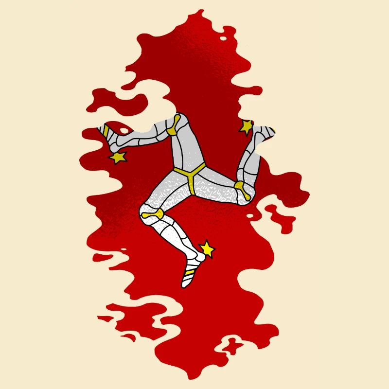 Drapeau de l’île de Man Drapeau de l’île de Man