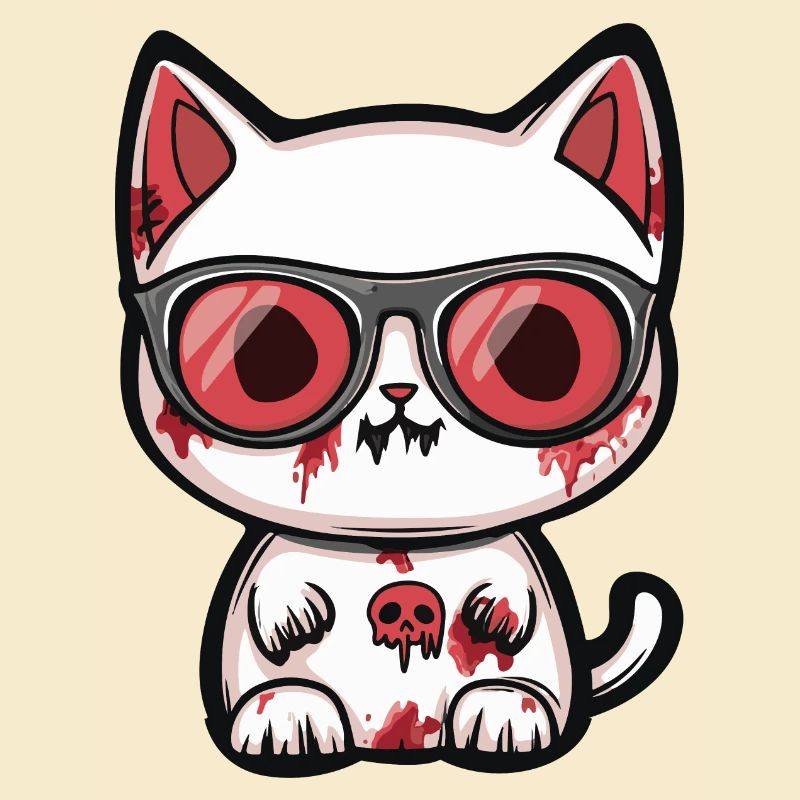 Cat Halloween Cool