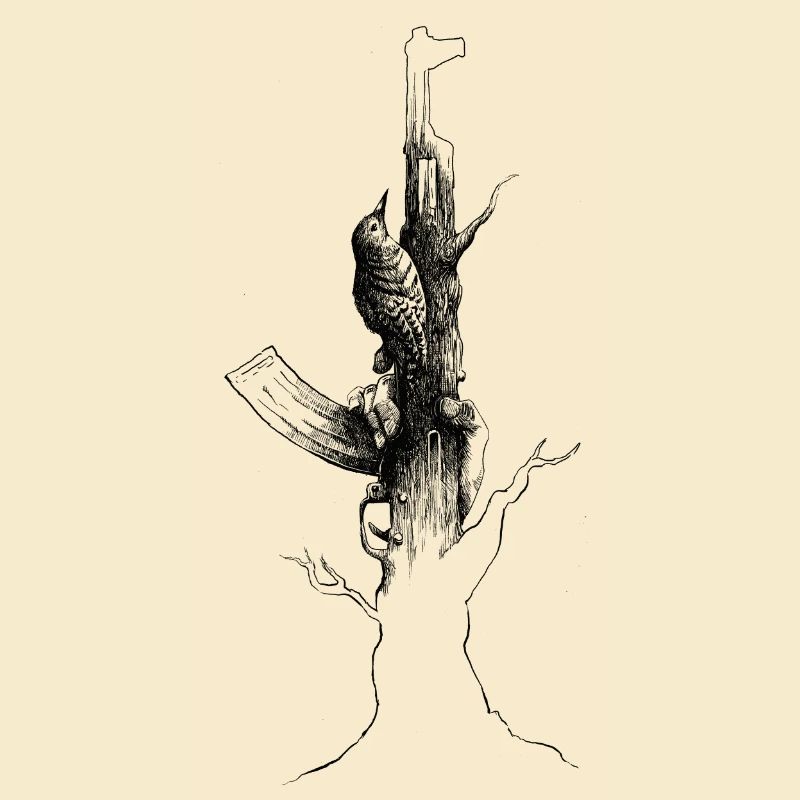 Ak47 woodpecker